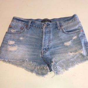 Light Wash Jean shorts